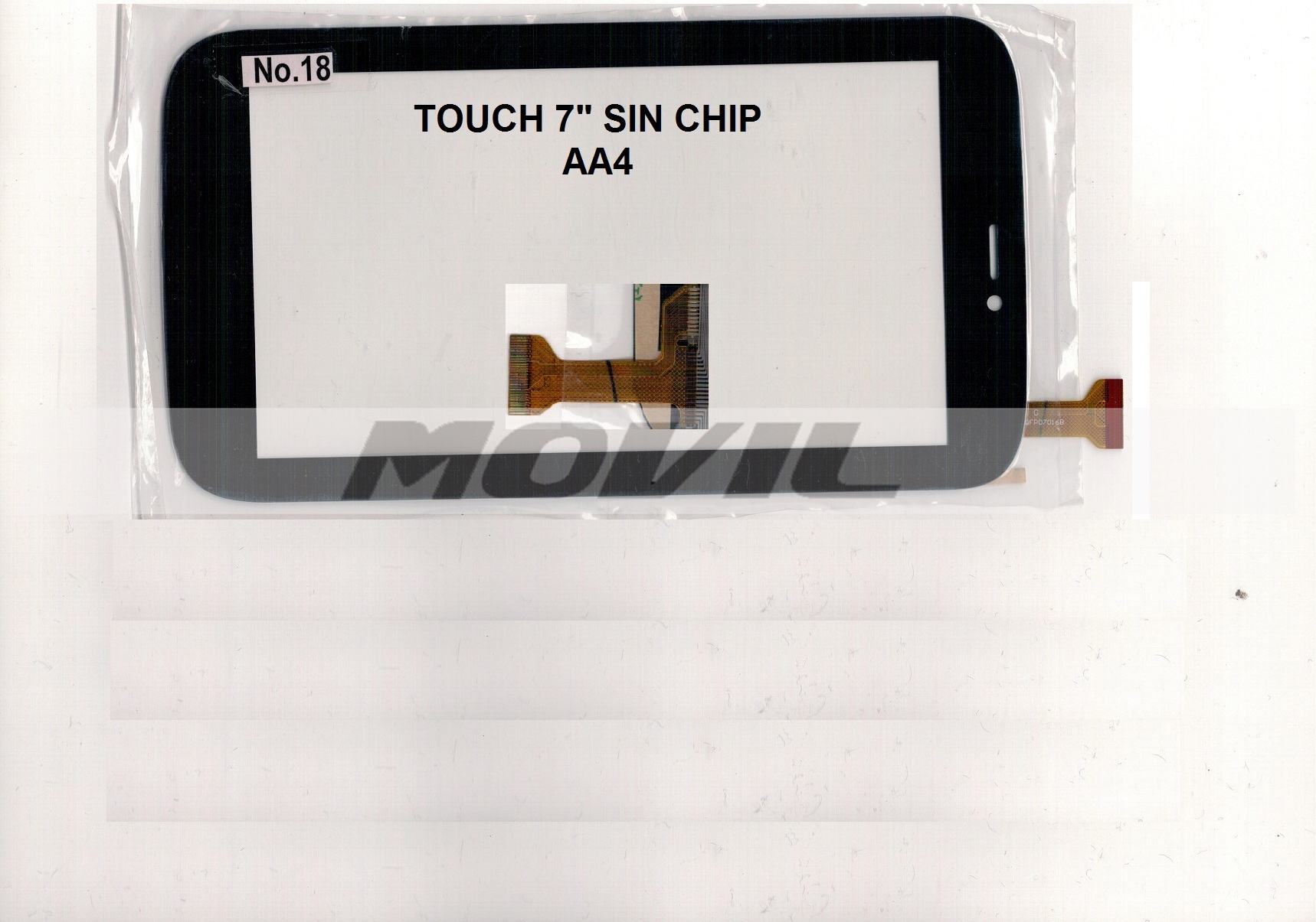 Touch screen for tablet flex 7 inch SIN CHIP AA4